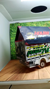 PROMO MAINAN ANAK TRUK OLENG KAYU REMOTE CONTROL WAHYU ABADI 02 TERLARIS DI LENGKAPI LAMPU DAN TERPAL