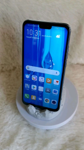 Huawe! Y9 2019 สีม่วง ฟรี ชุดชาร์จ เคสใส ฟิมกระจก USED รอม64แรม4 แท้ศูนย์ไทย