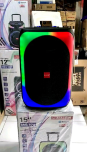 ASATRON GLOBE (8881UKM) 15INCH RMS 80W SPEAKER MEETING PORTABLE BLUETOOTH INCLUDE 2 MIC WIRELESS 100% ORIGINAL