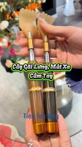 Cây Gãi Lưng Có Thể Kéo Dài Tiện Dụng Tay cầm có viên bi mát xa lưng xoay 360 độ