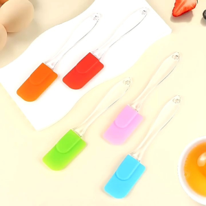 Spatula Silicone Anti Lengket / Alat Aduk Adonan Kue Mentega Tahan Panas