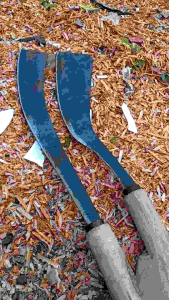 PEDANG BABAT RUMPUT(sudah di asah ulang tajam siap pakai)