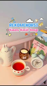 Atasan Kaos Knit
