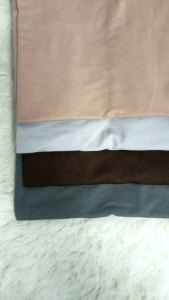 Isi 4 pics size XL Kaos polos V Neck Lengan Pendek Wanita Terbaru Atasan cewek Santai