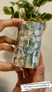 Fairy Lights Journal - READY STOCK/ SUN Redolence PRO crystal floral PET tape