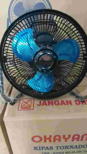Kipas Angin Meja Besi Tornado 10 inch Sudah SNI Garansi Resmi 1Th