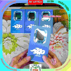 Đồng hồ thông minh ViSmart DF84 lắp sim nghe gọi Video Call Sạc nam châm chống nước