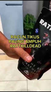 Racun Tikus Ganas Pembasmi Koloni Tikus Solusi Basmi Sampai Tuntas kesarangnya Gratis sarung Tangan