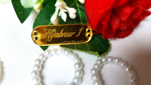 Hijabnur1 - Cincin Manik Mutiara - Cincin Korea - Cincin Murah Handmade