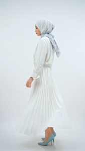 ROK PLISKET BLUDRU VELVET PANJANG BAHAN IMPOR PREMIUM DEWASA