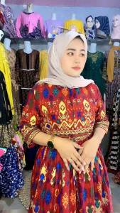 Gamis India Sayna: Pakaian Wanita Elegan Dengan Bahan Katun Nyaman