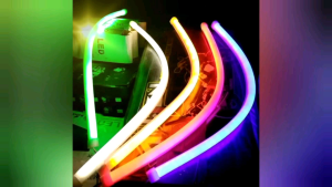 LAMPU ALIS LED DRL 15/30/60/100CM FLEXIBEL VARIASI MOTOR MOBIL NO BINTIK 1 PIC