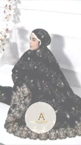 AISHAA - Mukena Dewasa Marwah Full Bordir Jumbo Traveling