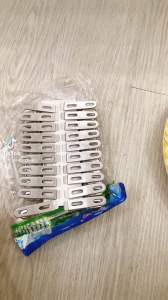 Bộ 20 kẹp inox  kẹp quần áo . kẹp chăn mền cao cấp siêu bền đep