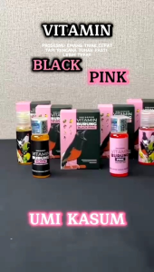 Vitamin Burung Black Pink ORIGINAL100% Umi Kasum Penggacor suara keristal untuk Setingan Lomba Dan Imunitas Burung cocok semua burung