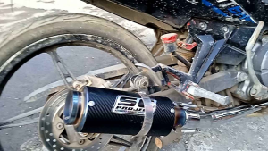 KNALPOT RACING SC PROJECT CARBON TYPE JUPITER MX NEW & JUPITER MX OLD & SATRIA FU FI & SATRIA F KARBU & BARONG SONIC 150MX & KING 150