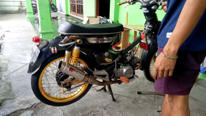 SLINCER KNALPOT CLD MONSTER SARINGAN SETENGAH P 20 DM 50MM ALL MOTOR READY