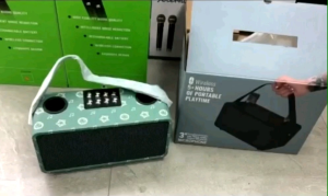 M28 Bluetooth Speaker High Power Wireless Home Audio Outdoor Portable Microphone Integrated K Song Audio High Power Bluetooth Speaker 20w Home Audio Karaoke Party Speaker Record Player Karaoke Bluetooth Speaker Christmas gift regalo