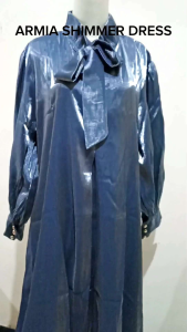 SUPER SALE!! ARMIA SHIMMER DRESS LD 105 & 120 GAMIS BUSUI (KAIN TIPIS TIDAK NERAWANG) MAXI DRESS BRIDESMAID KONDANGAN DRESS PESTA SHIMMER TALI PREMIUM