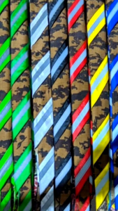 Produk E-commerce Desain Unik & Fungsional: Scraft Loreng Lis Warna Bahan Ripstop Premium Spotlight Bercahaya Dalam Gelap