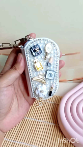Dompet kunci mobil/motor hias set make up | Dompet STNK bling bling