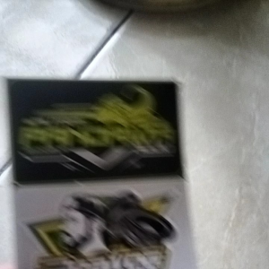 STIKER SOUND ISI 7 PCS BAHAN CROMO(TIDAK ANTI AIR)