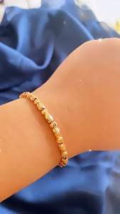 Gelang Serut Xuping Gold Biji Lada CXB400