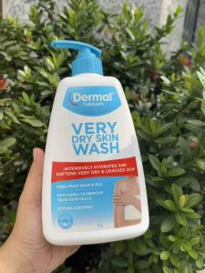 Sữa tắm Dermal Therapy Very Dry Skin Wash chai vòi 1 lít