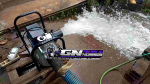 Pompa Air Modifikasi SNB 80 3 Inch Dinamo 3 Hp/Pk 1 Phase