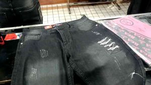 SOBEK JUMBO 36-47 Celana Jumbo Sobek pria/Celana Jeans Pria Sobek BIG SIZE Bahan Meral