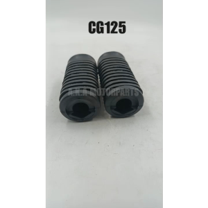 MOTORCYCLE (1SET) RUBBER FOOTREST FRONT FOR CG125