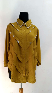 Kemeja Wanita Kemeja Payet Atasan Blouse Wanita Kemeja Wanita model terbaru murah