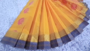 Kanchipuram cotton saree