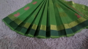 Kanchipuram cotton saree