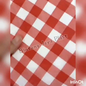 Wrap Paper / Baking Paper Motif KOTAK SERBET uk 15 x 15 cm ~ 50 PCS. LEBIH TEBAL 41 GSM
