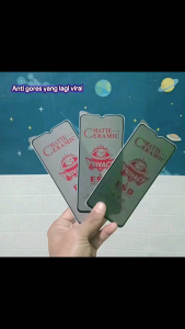 Tempered Glass Oppo A7 Ceramic Spy Matte Anti Minyak Anti Kepo Full Layar