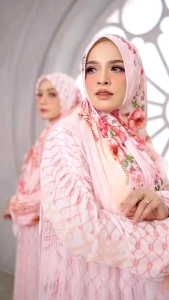 Gamis Syari Cantik Zaleena Series by El.deena