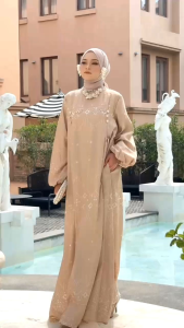 Gamis Dress Wanita Terbaru Sofea Dress by Mdly