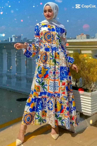 TM 01210 Dress Alice Maxi Import