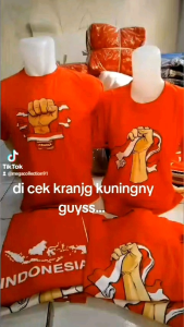 KAOS KEMERDEKAAN INDONESIA RI KAOS 17 AGUSTUSAN UK M-XXL KATUN ADEM BISA COD