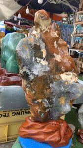 Đá Mã Não vân đẹp tự nhiên (MN3 - KL: 11.2kg - C: 53cm - R: 27cm )