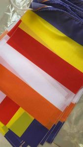 Cờ Dây Phật Giáo Cờ Phật Giáo (9mét-20 lá cờ)