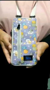 Tas HP slempang/ tas pinggang/ tas wanita karakter lucu