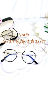 แว่นกรองแสงหน้าจอคอม มือถือ เลนส์บลูบล็อกออโต้ออกแดดเปลี่ยนสี กันรังสีสีฟ้า กันแดดUV400 แว่นเลนส์แท้ รหัสรุ่น 0608