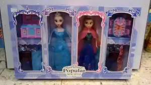 No.008a5(crown)แอนนาเอลซ่าคู่พร้อมอุปกรณ์และชุดสุดคุ้ม lw/jo 11