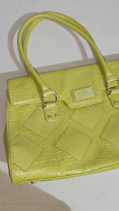 Preloved Elcanto Korea Green BagGenuine Leather Bag