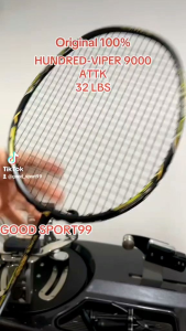 RAKET BADMINTON HUNDRED VIPER 9000 ATTK ORIGINAL