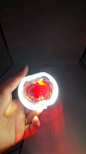 Lampu Biled Cut Off Projie Mini 25 Inci 30 Watt Putih Kuning Ring Ice Blue Devil Eye Merah