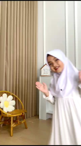 jilbab instan anak/hijab instan anak kekinian usia 3-10tahun