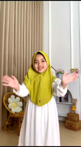JILBAB INSTAN ANAK MODEL PINGUIN USIA 3-10TAHUN